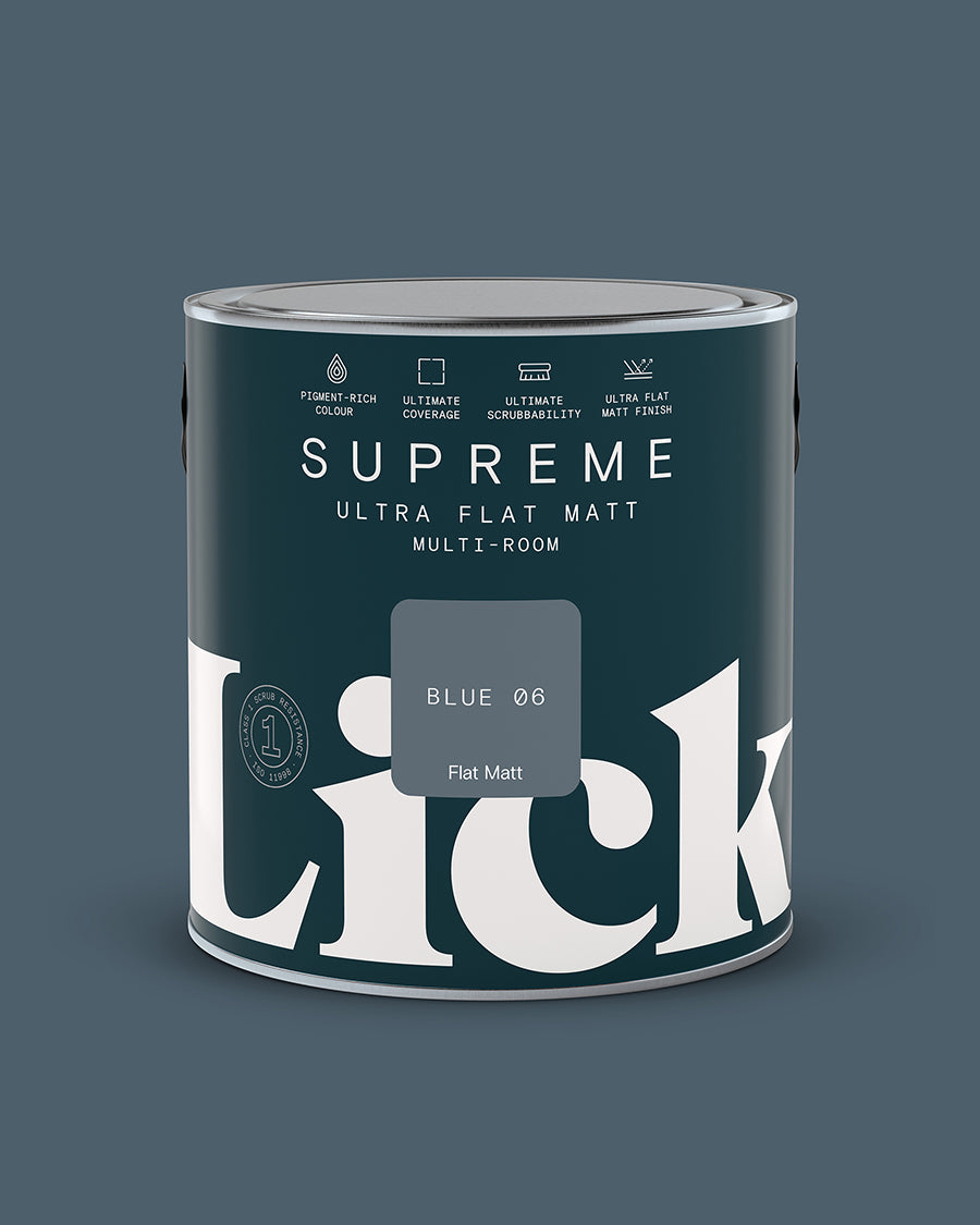 Blue 06 Supreme Ultra Flat Matt tin