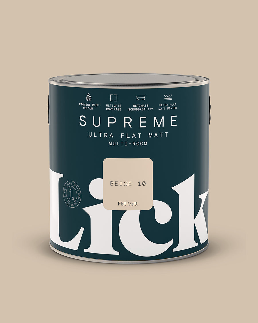 Beige 10 Supreme Ultra Flat Matt tin