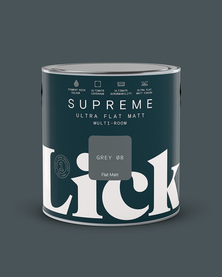 Grey 08 Supreme Ultra Flat Matt tin
