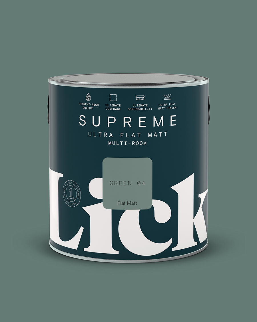 Green 04 Supreme Ultra Flat Matt tin