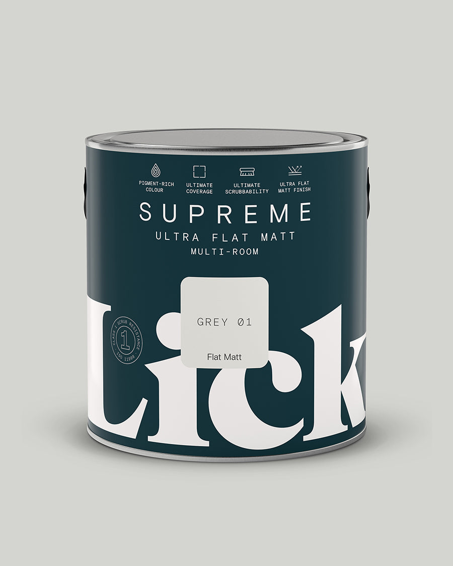 Grey 01 Supreme Ultra Flat Matt tin