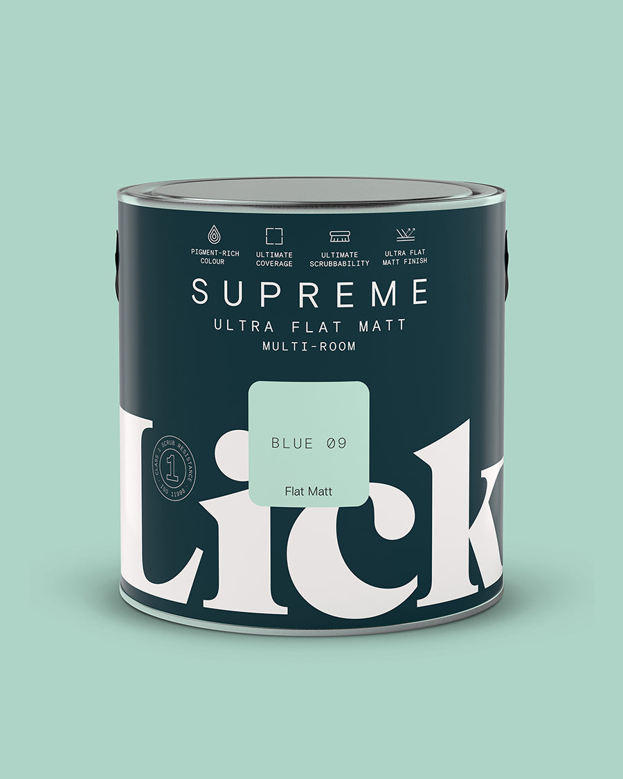 Blue 09 Supreme Ultra Flat Matt tin