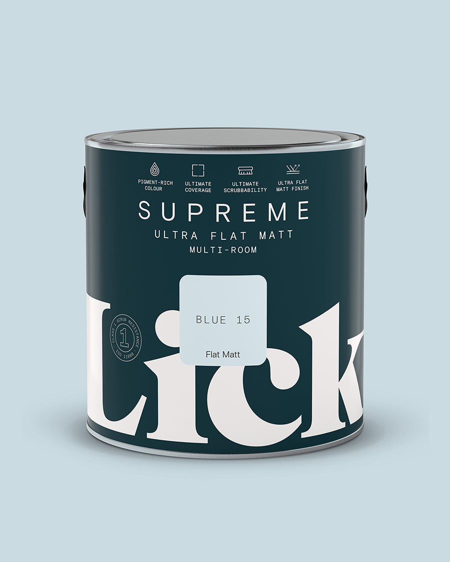 Blue 15 Supreme Ultra Flat Matt tin