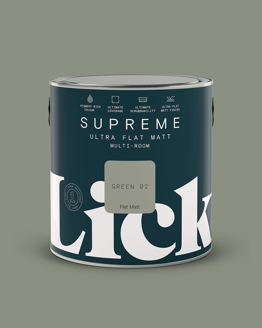 Green 02 Supreme Ultra Flat Matt tin