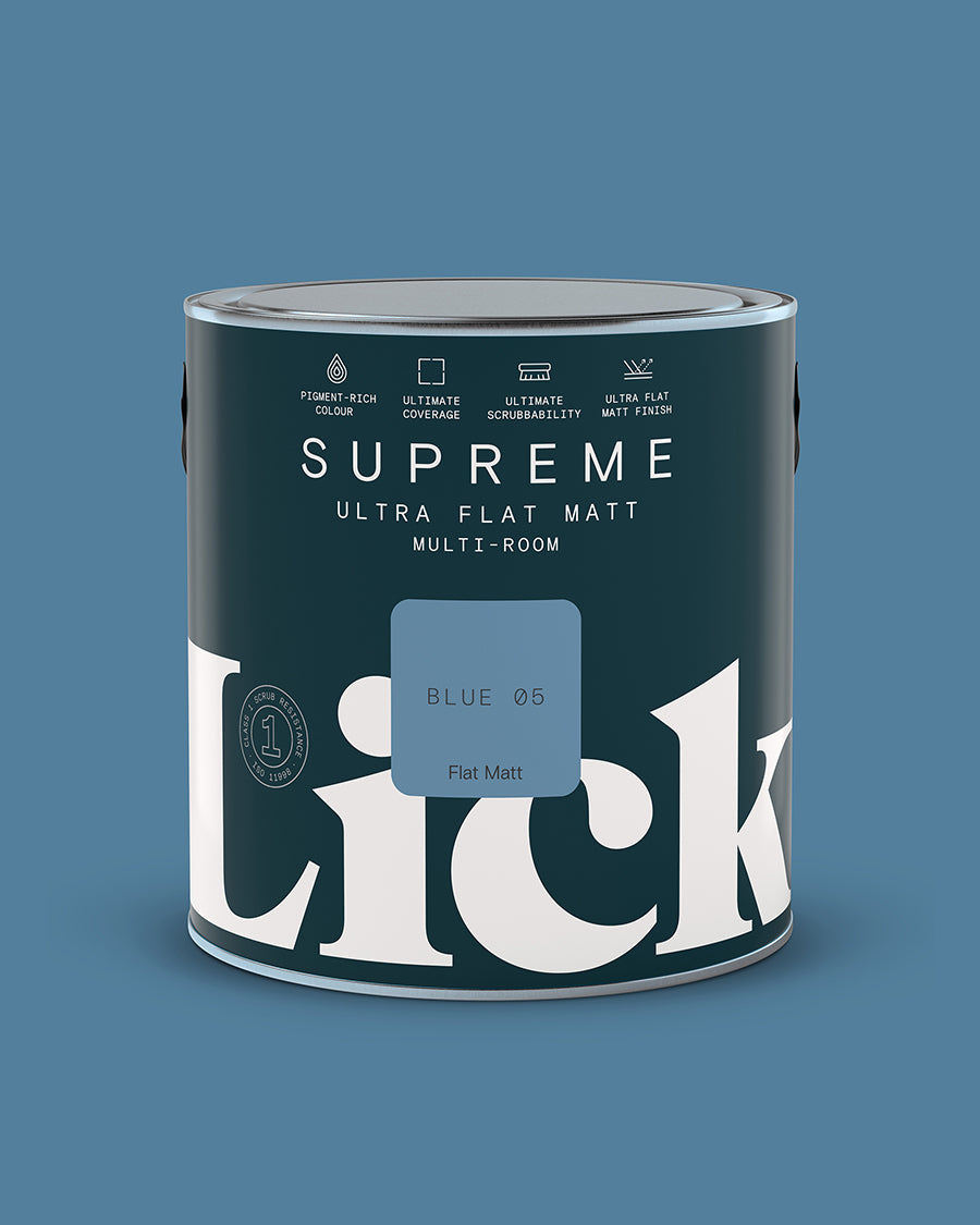 Blue 05 Supreme Ultra Flat Matt tin