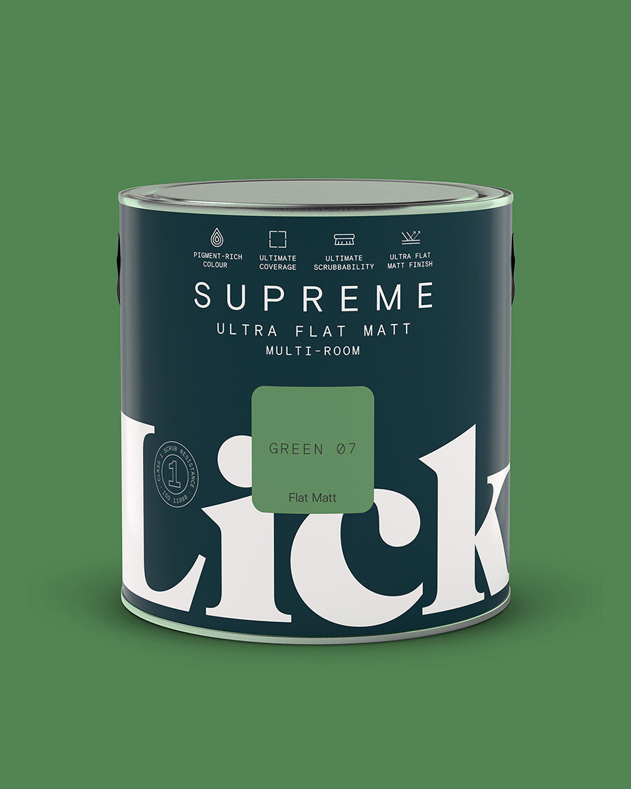 Green 07 Supreme Ultra Flat Matt tin