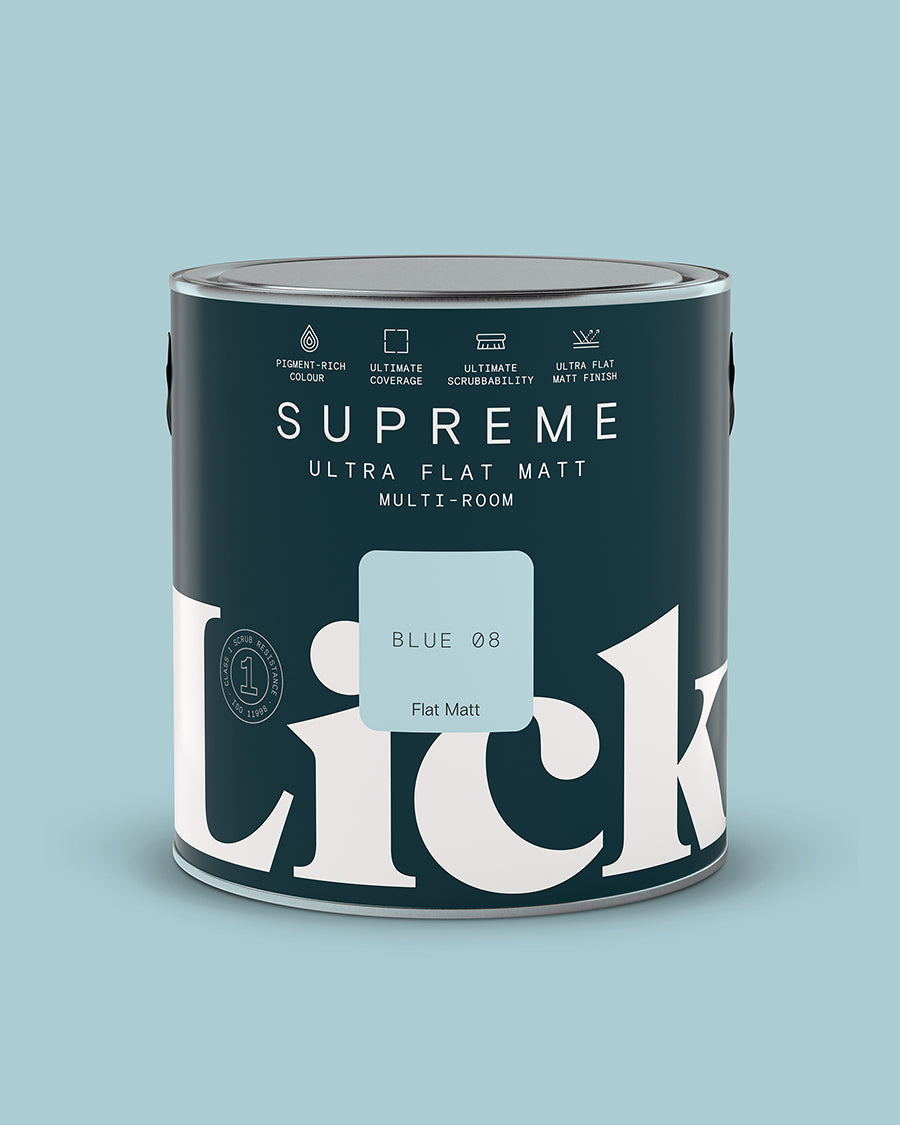 Blue 08 Supreme Ultra Flat Matt tin