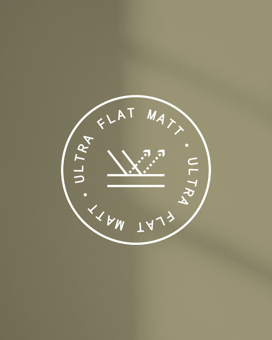 Supreme paint has an ultra flat matt finish