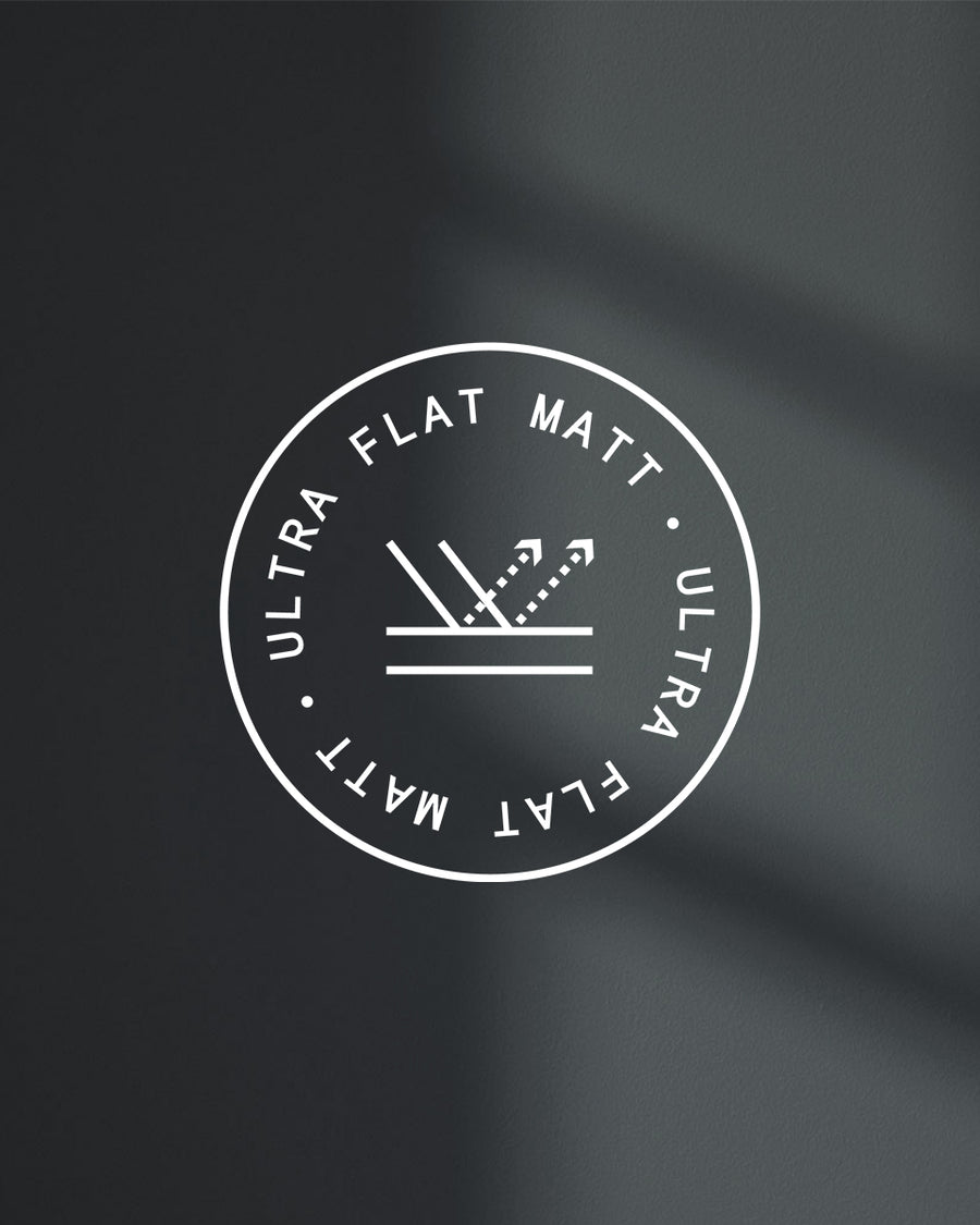 Supreme paint has an ultra flat matt finish