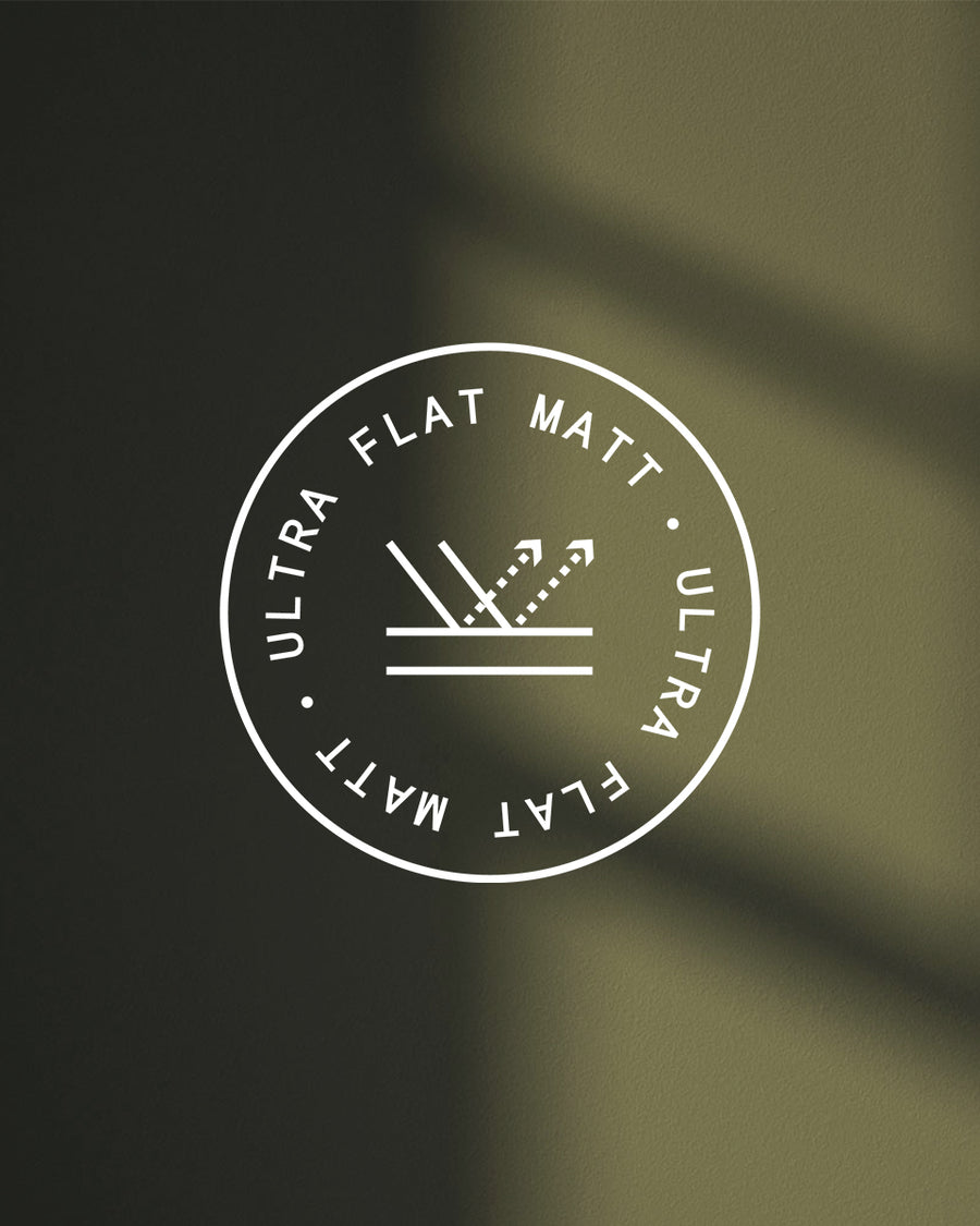 Supreme paint has an ultra flat matt finish