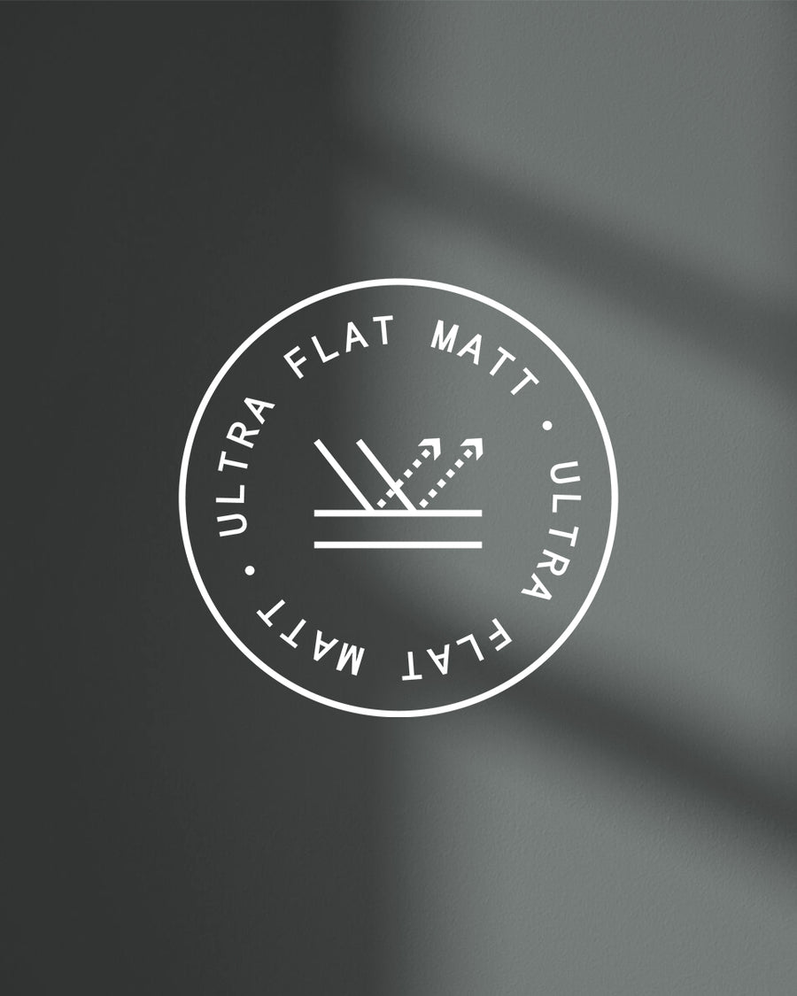 Supreme paint has an ultra flat matt finish
