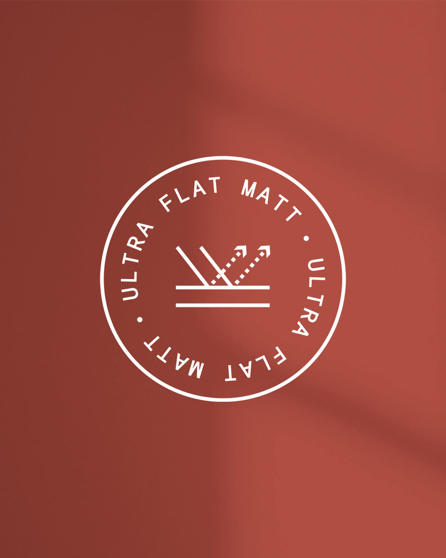Supreme paint has an ultra flat matt finish