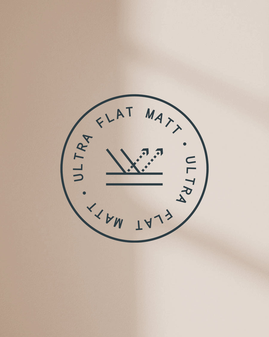 Supreme paint has an ultra flat matt finish