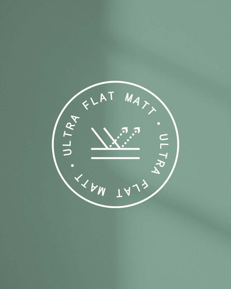 Supreme paint has an ultra flat matt finish