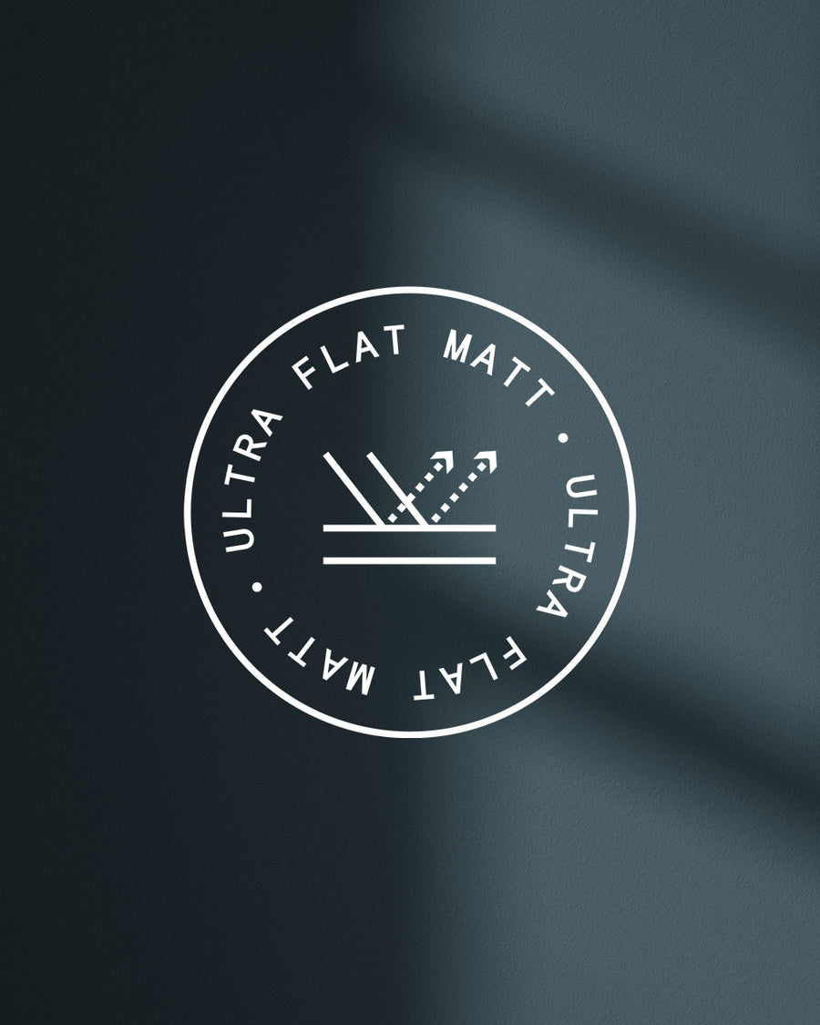 Supreme paint has an ultra flat matt finish