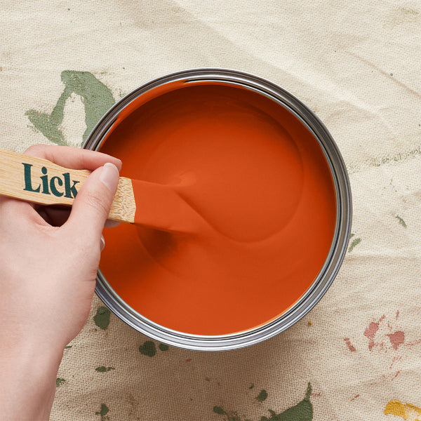 Orange 01 paint stir