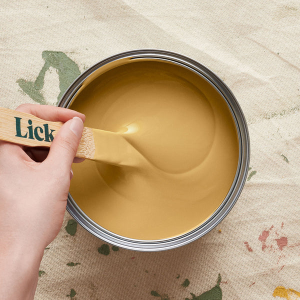 Yellow 02 paint stir
