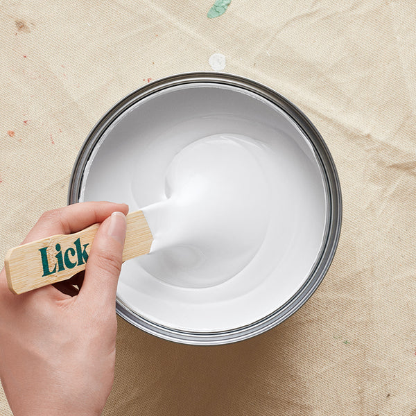 White 01 paint stir