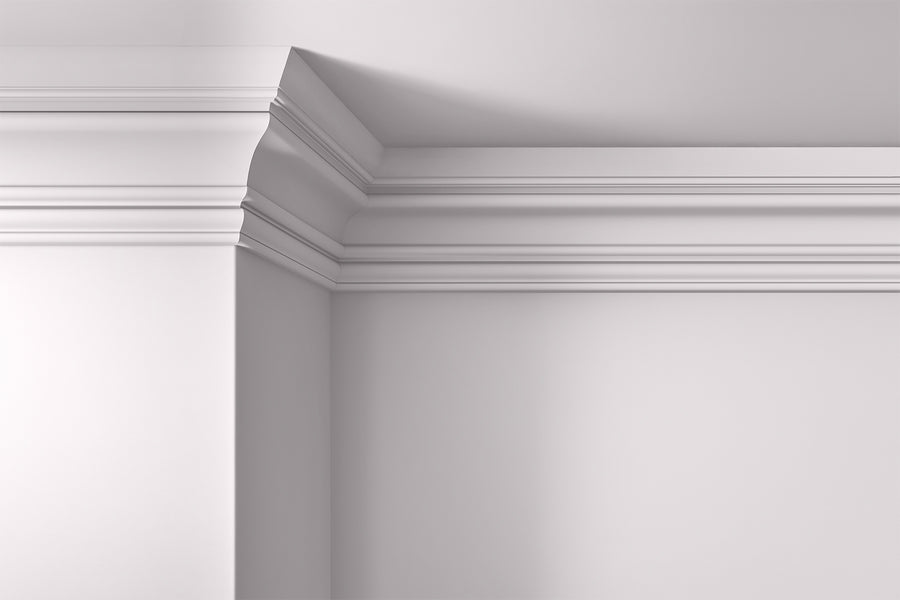 Walls, ceilings and coving painted in Lick Purple 05