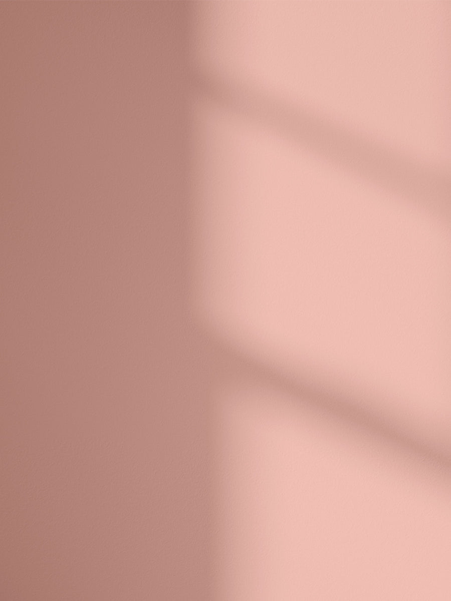Image of a wall decorated in Lick x Soho House Pink 13 with shadow