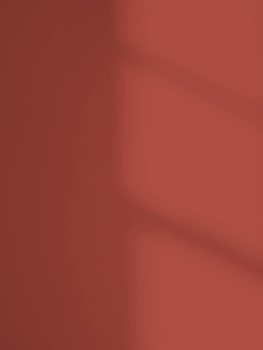Wall decorated in Lick Red 02 paint shade