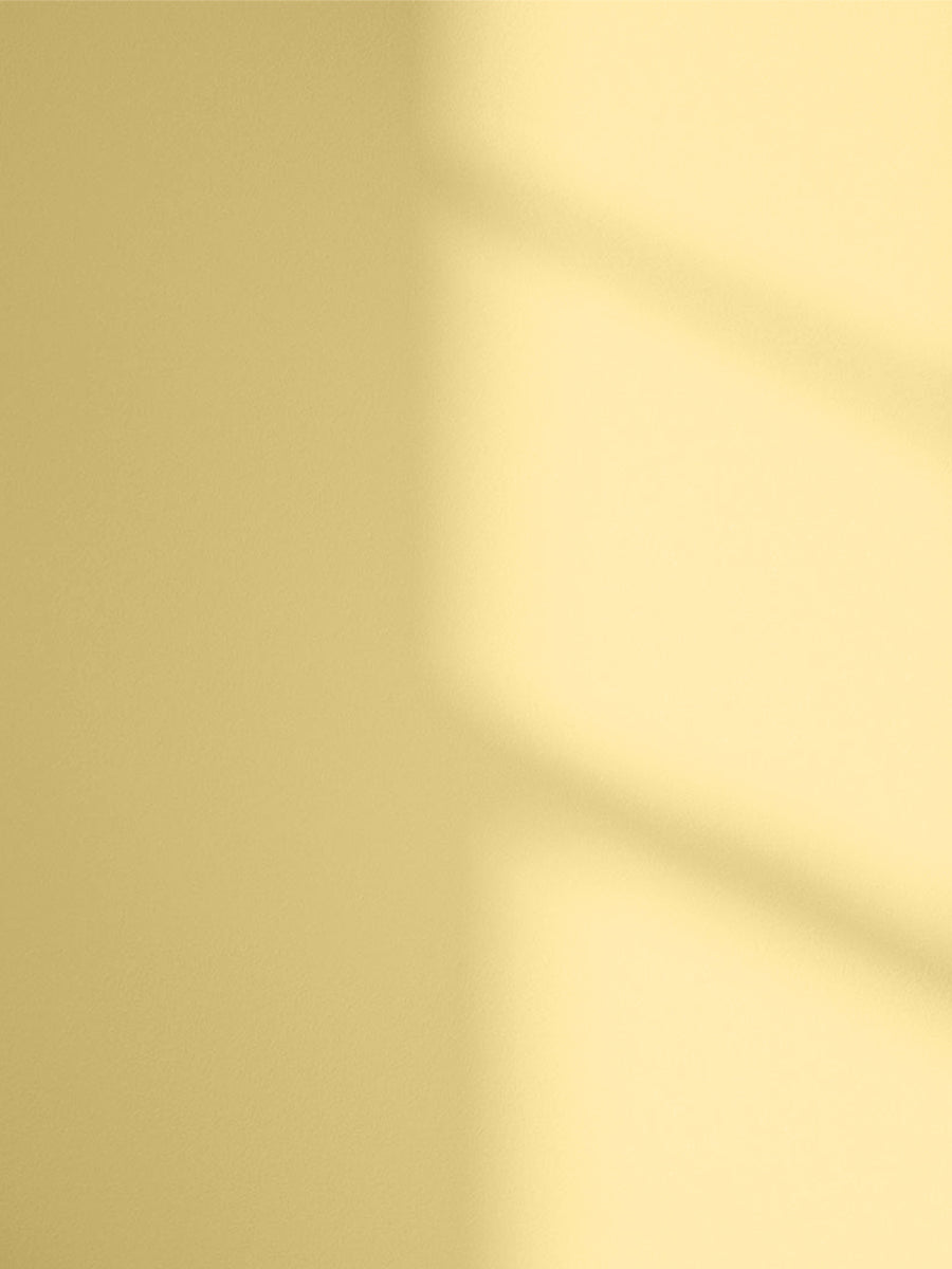 Lick Yellow 08 paint shade on the wall with shadow