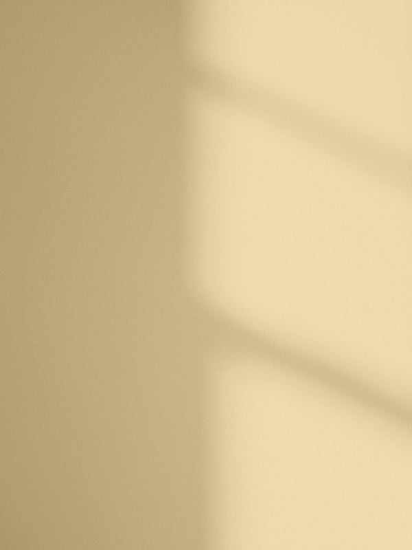 Lick Yellow 07 paint shade on the wall with shadow