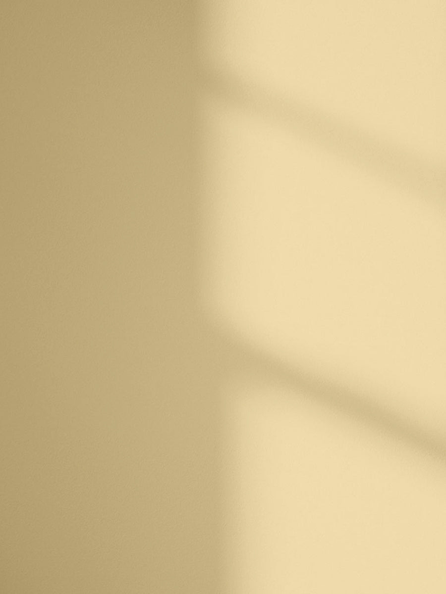 Lick Yellow 07 paint shade on the wall with shadow