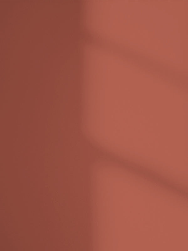 Red 01 paint shade on the wall with shadow