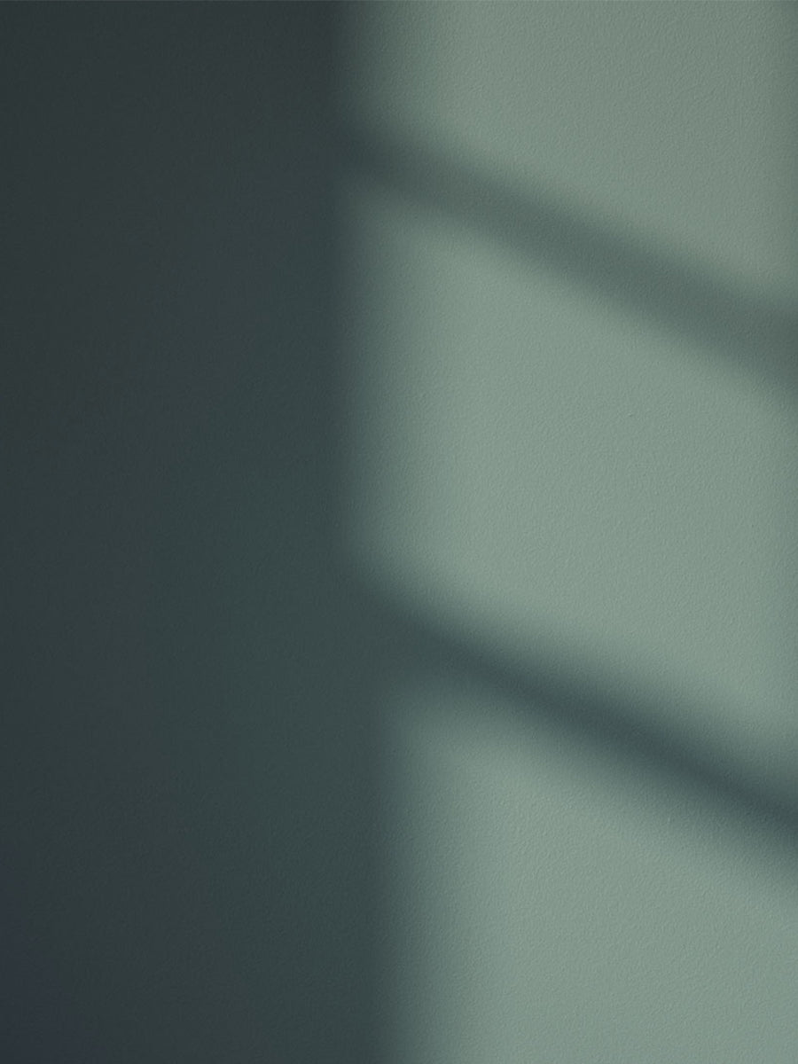 Green 04 paint shade on the wall with shadow