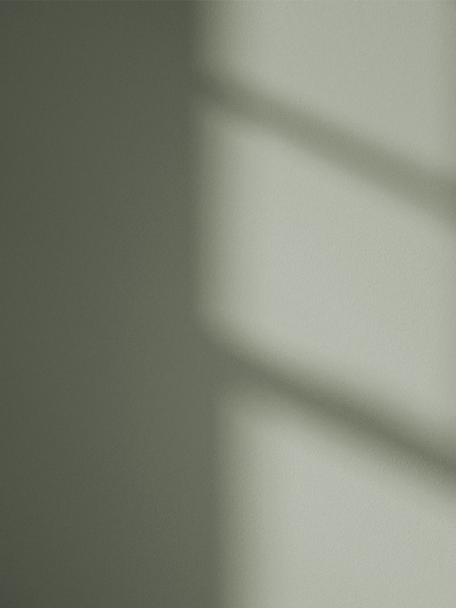 Green 02 paint shade on the wall with shadow