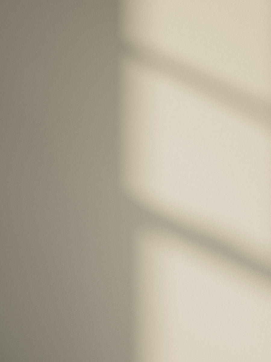 Greige 01 paint shade on the wall with shadow