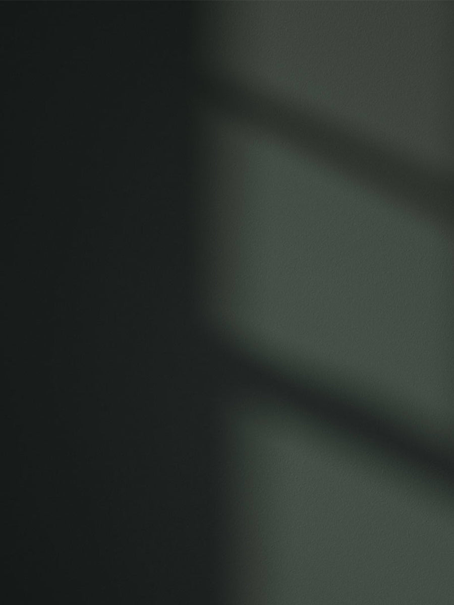 Green 06 paint shade on the wall with shadow