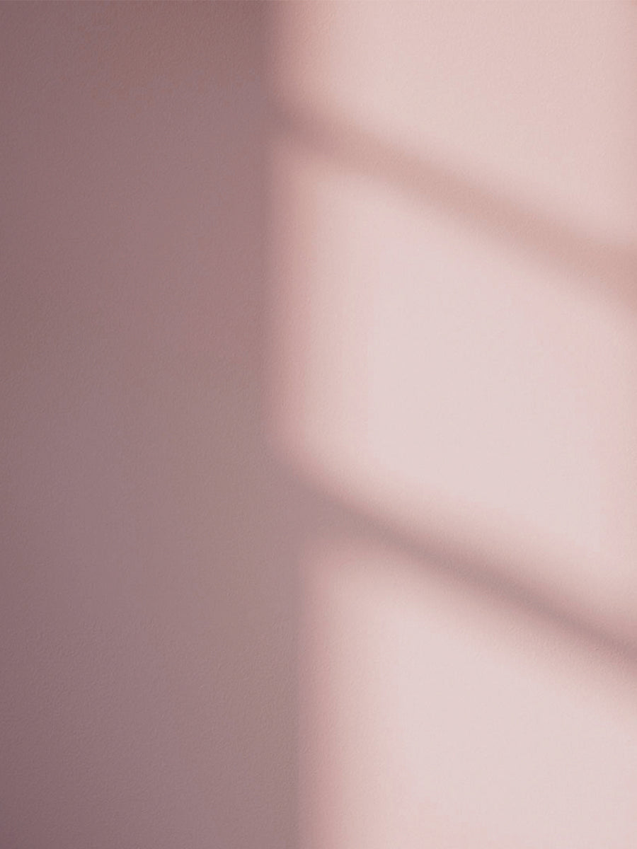 Pink 05 paint shade on the wall with shadow