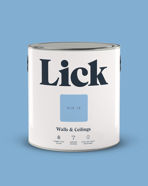 Lick paint tin in Blue 10
