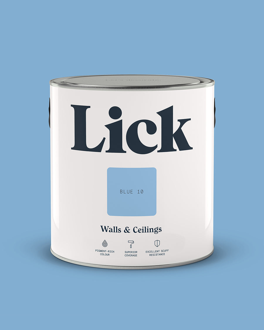 Lick paint tin in Blue 10