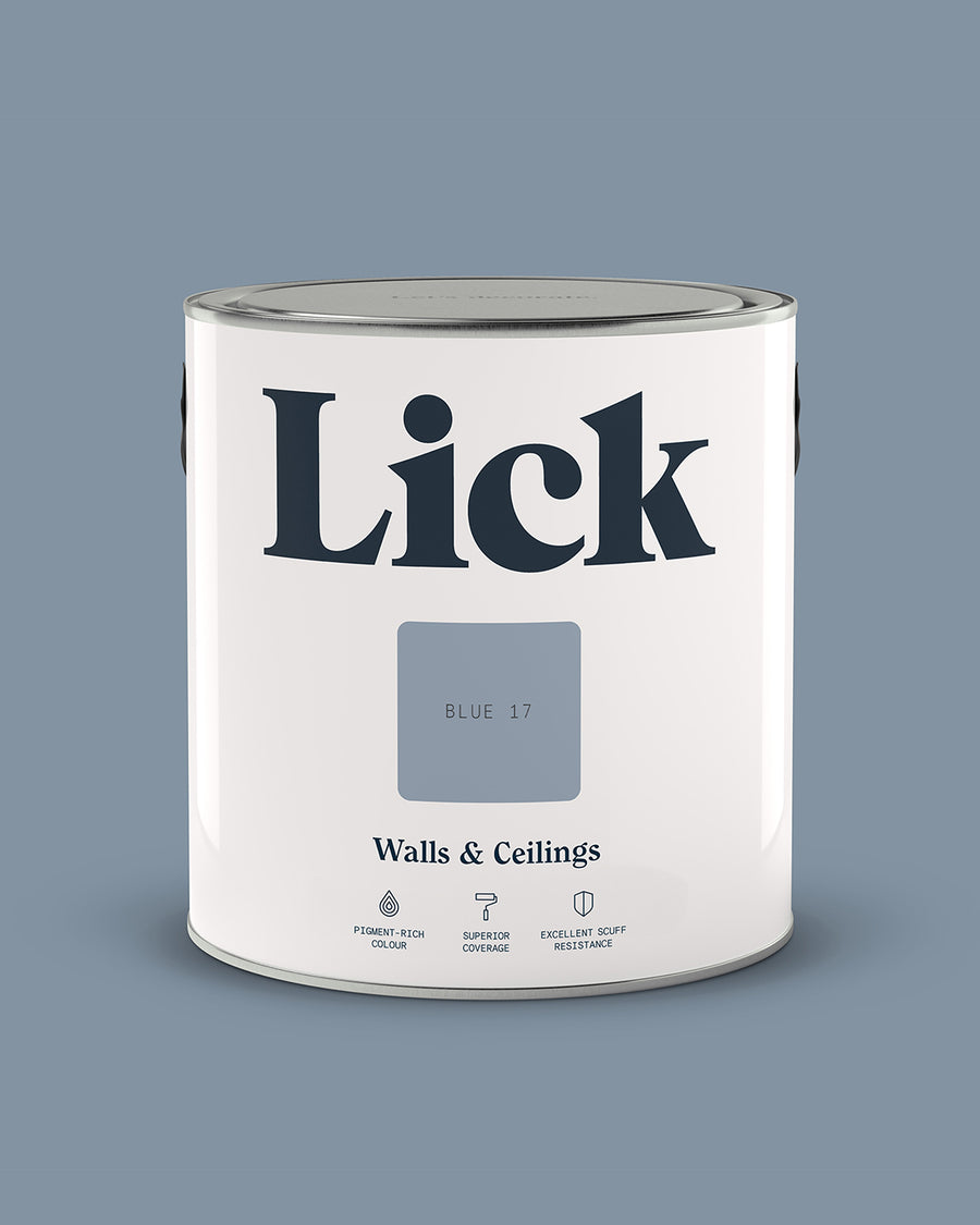 Lick Paint tin 2.5l in Blue 17