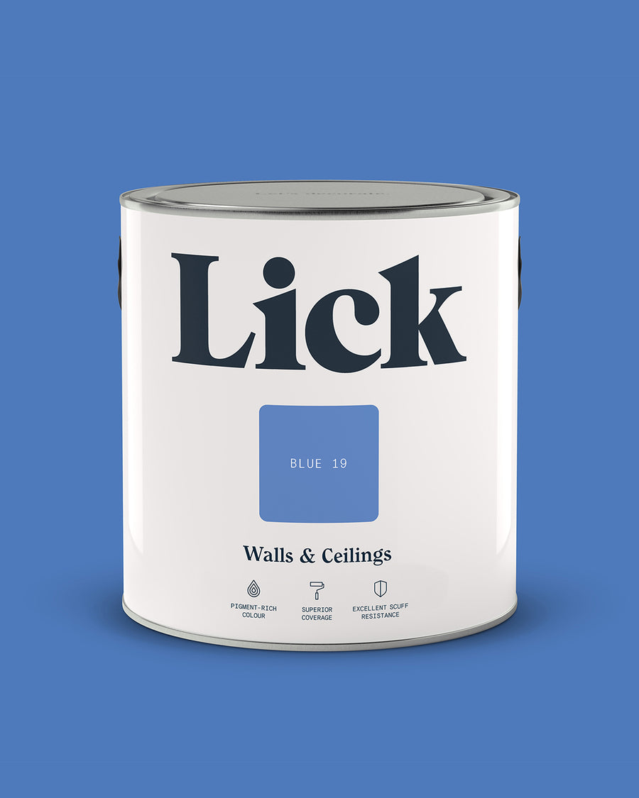 Lick Paint tin 2.5l in Blue 19