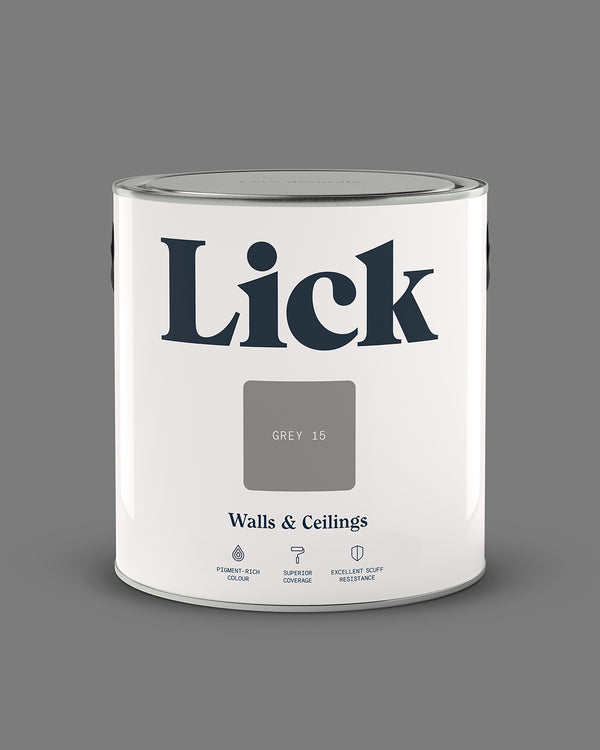 Lick Paint tin 2.5l in Grey 15