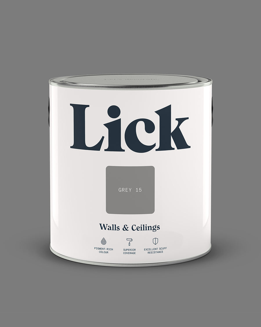 Lick Paint tin 2.5l in Grey 15