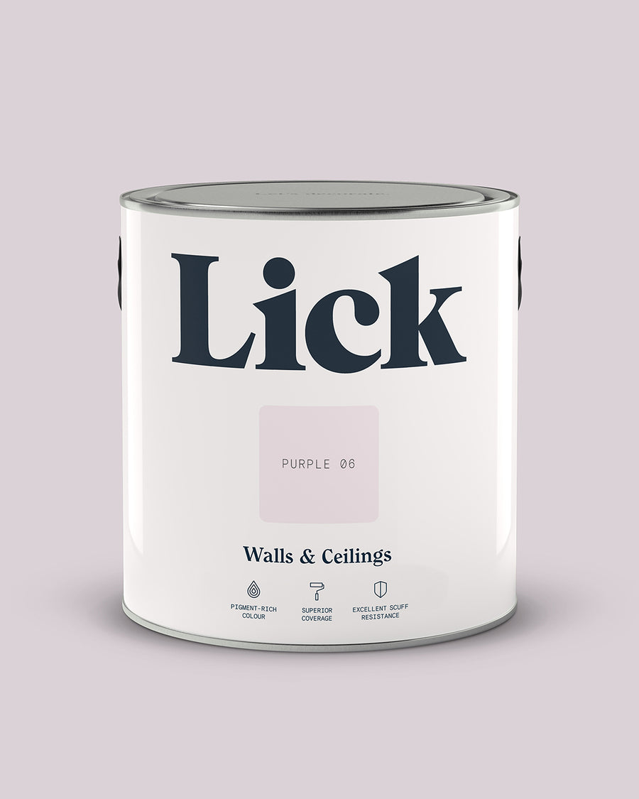 Lick Paint tin 2.5l in Purple 06