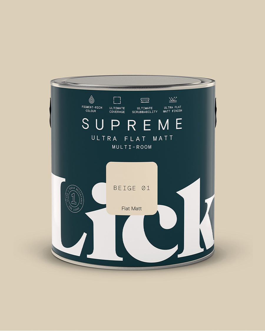 Beige 01 Supreme Ultra Flat Matt tin