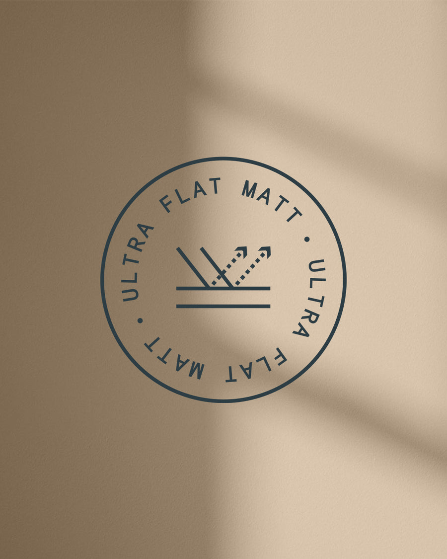 Supreme paint has an ultra flat matt finish