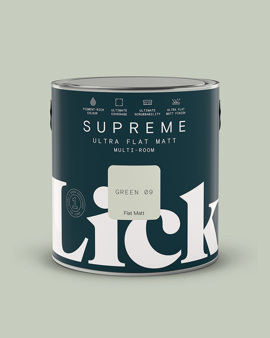 Green 09 Supreme Ultra Flat Matt tin
