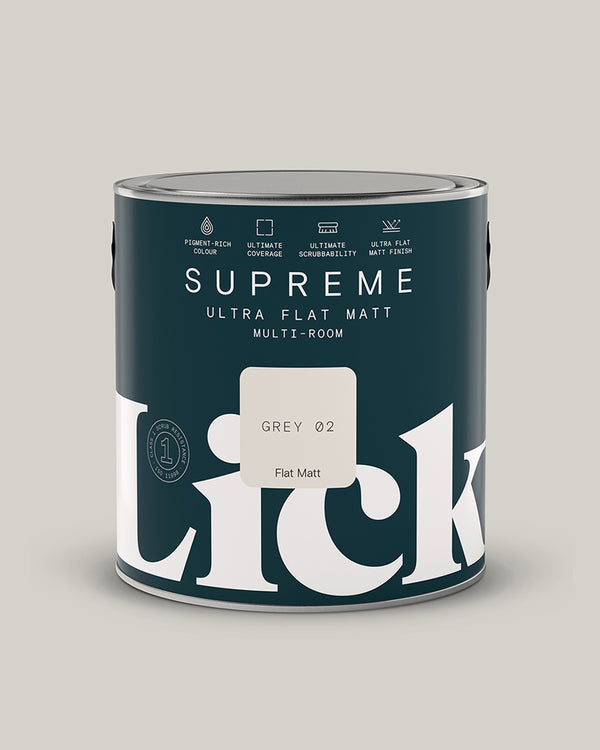 Grey 02 Supreme Ultra Flat Matt tin