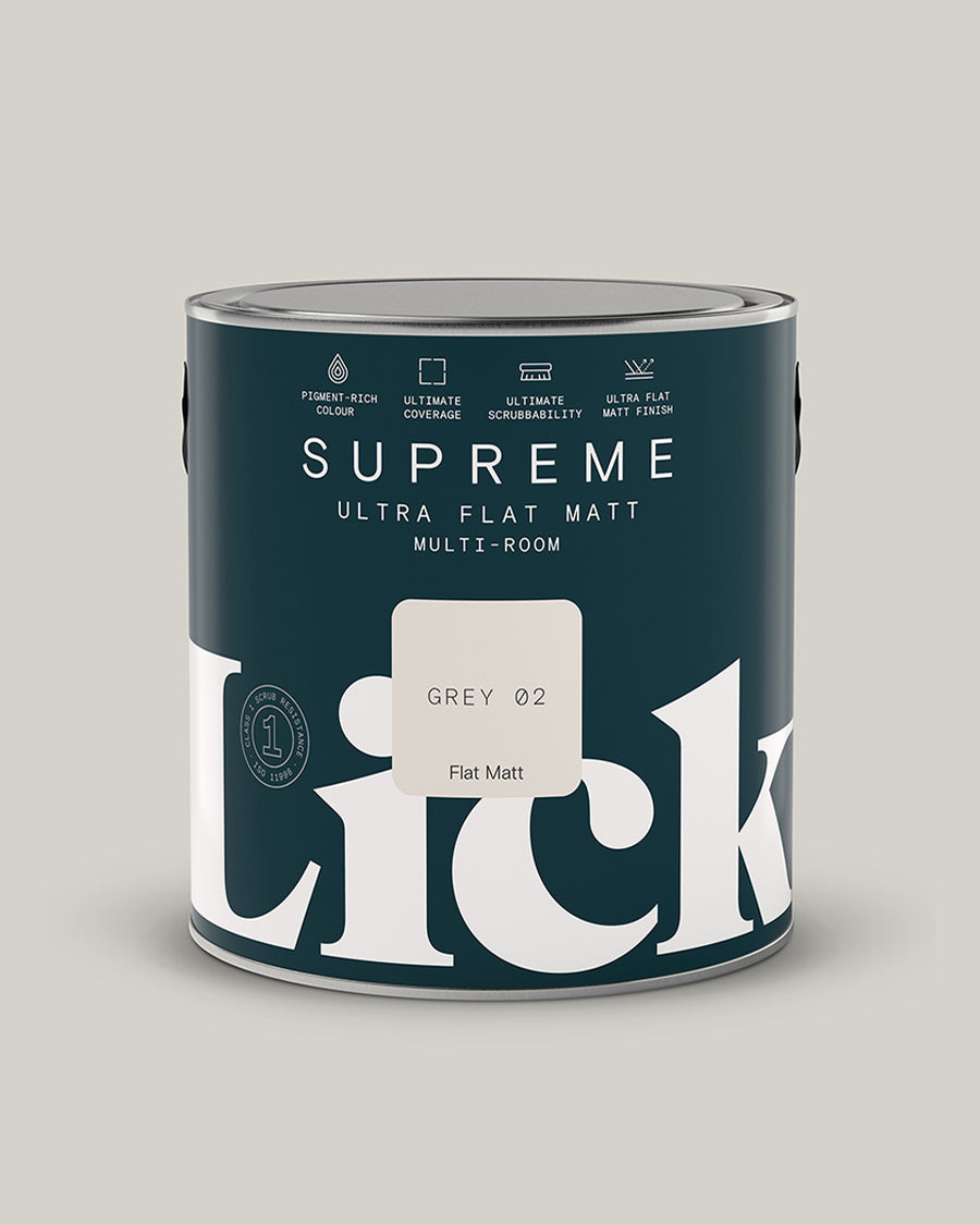 Grey 02 Supreme Ultra Flat Matt tin