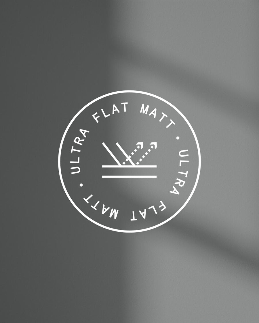 Supreme paint has an ultra flat matt finish