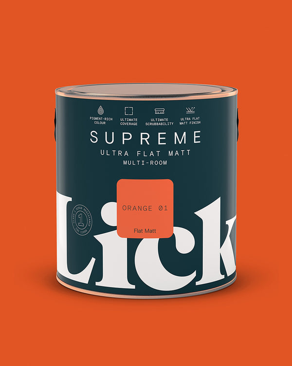 Orange 01 Supreme Ultra Flat Matt tin