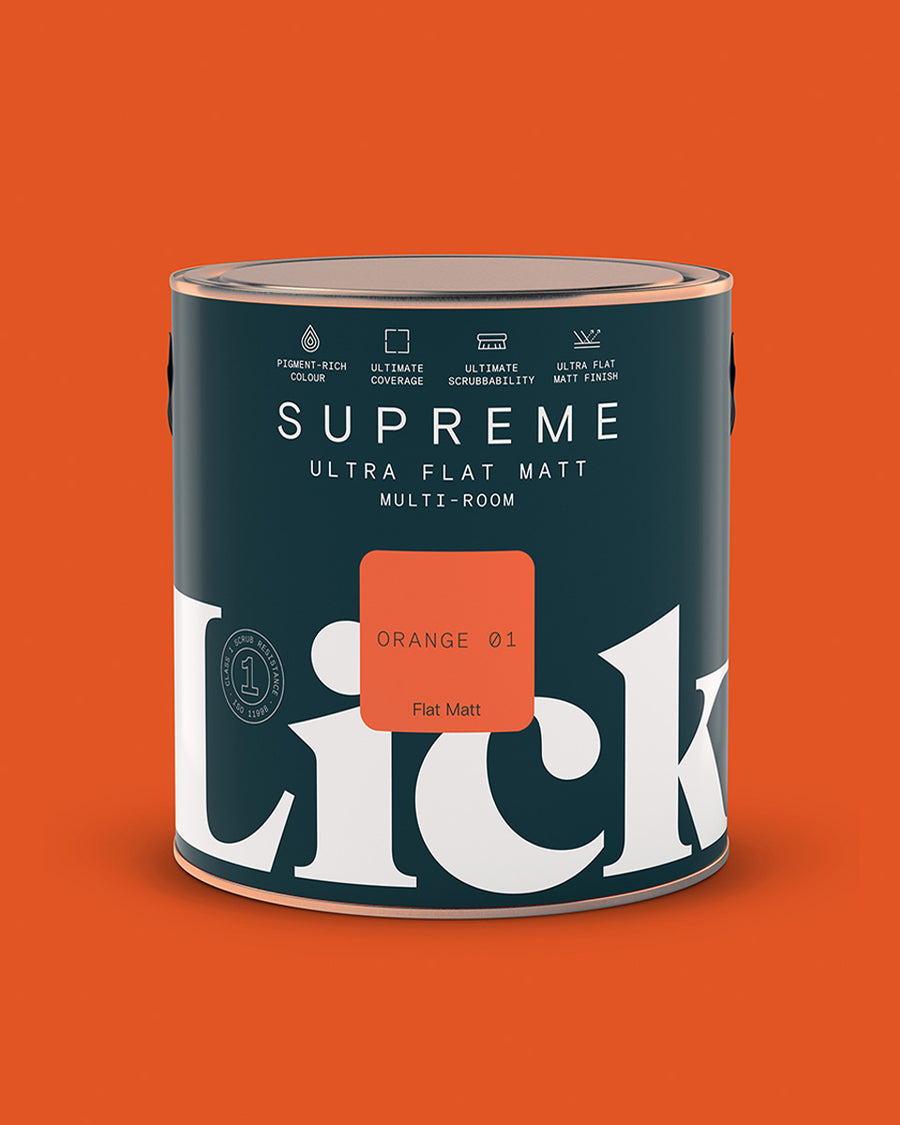 Orange 01 Supreme Ultra Flat Matt tin