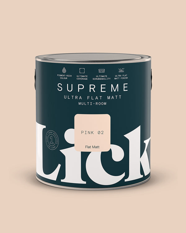 Pink 02 Supreme Ultra Flat Matt tin